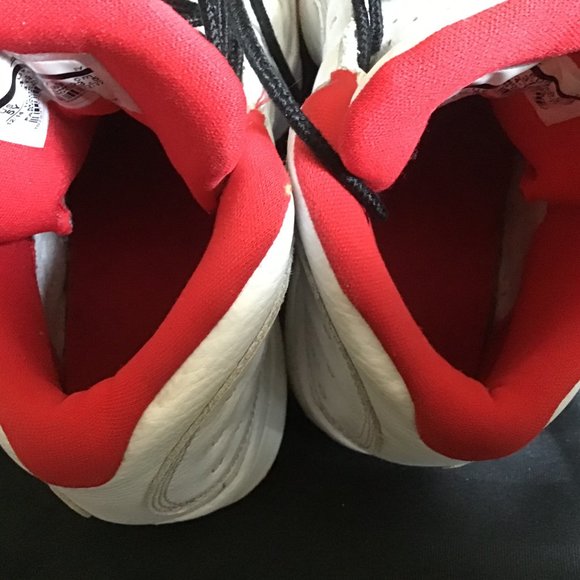 Air Jordan 13 Retro 'History of Flight’  High Tops White Leather with Hologram - Picture 14 of 16